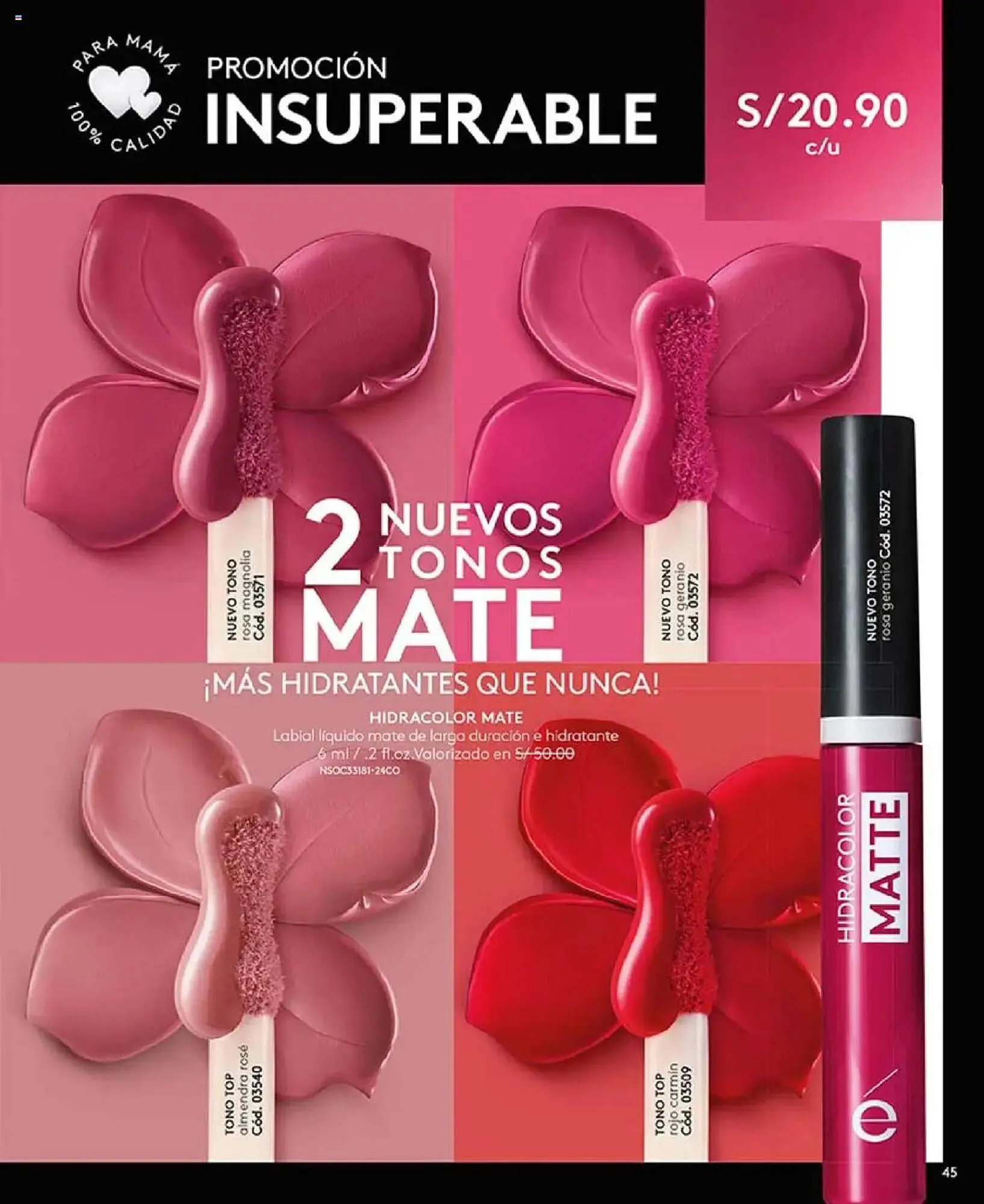 Catalogo de Catálogo Ésika 24 de marzo al 15 de mayo 2025 - Pag 45