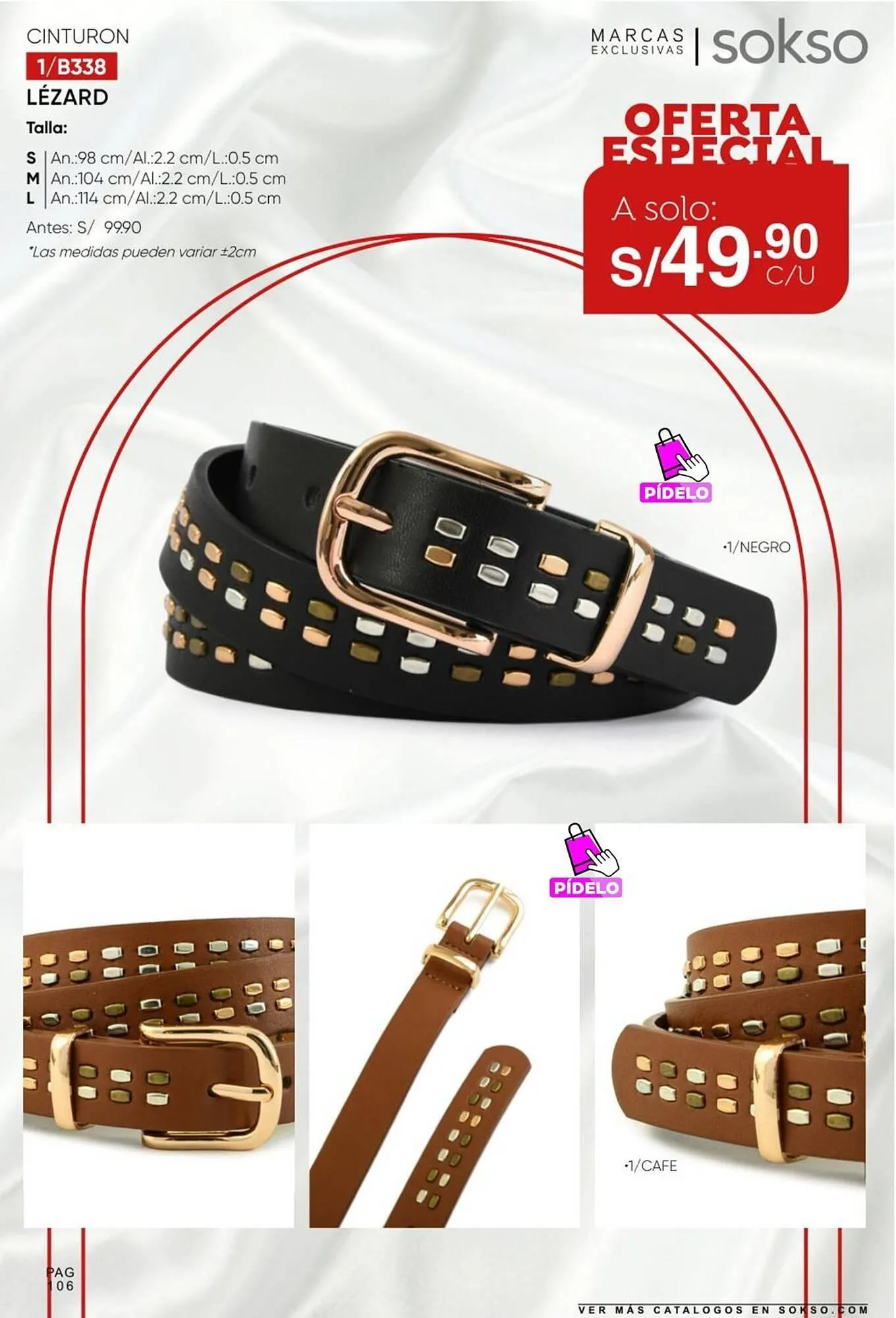 Catalogo de Catálogo Sokso 14 de julio al 3 de agosto 2025 - Pag 106