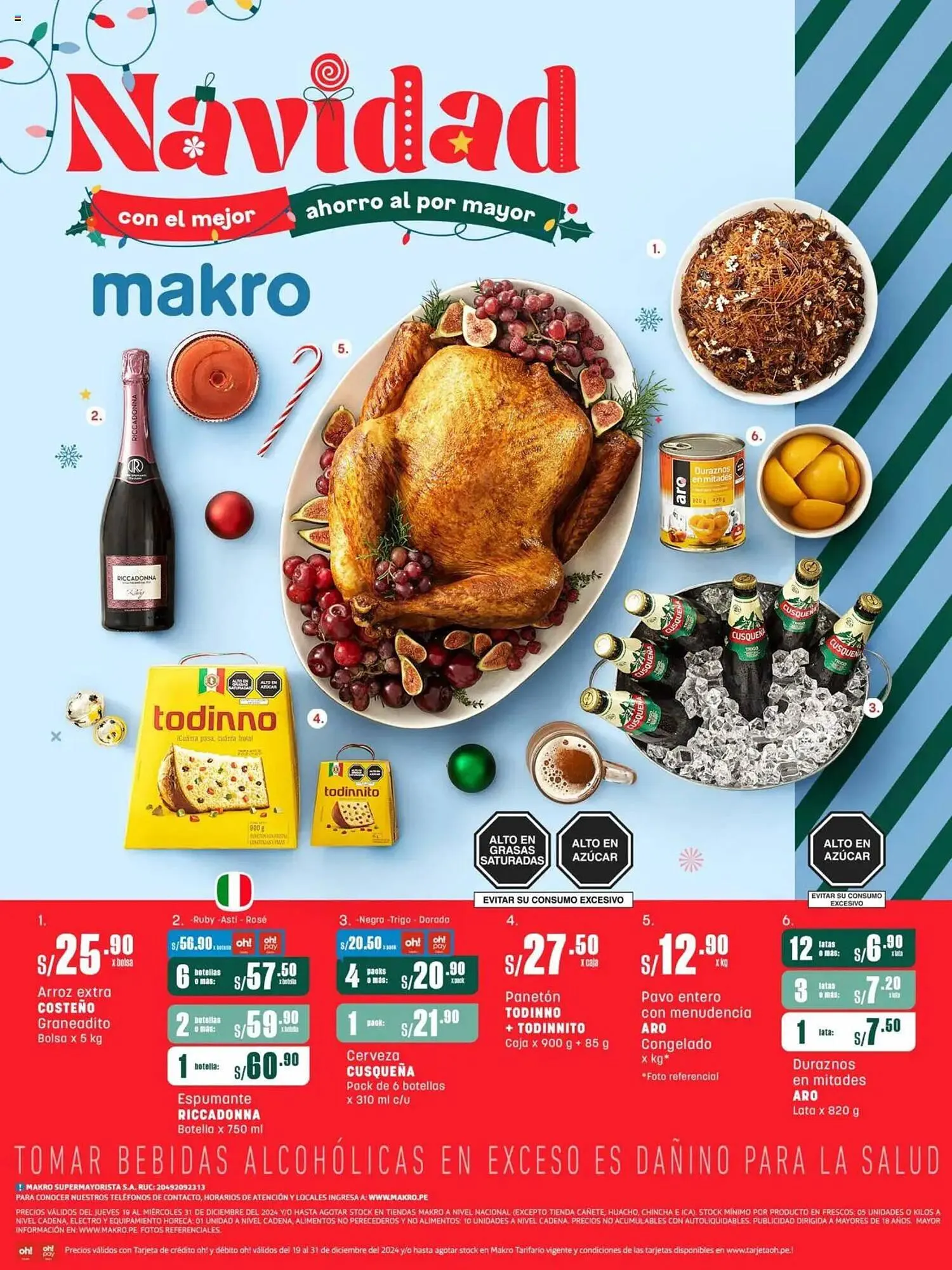 Catalogo de Catálogo Makro 19 de diciembre al 31 de diciembre 2024 - Pag 1