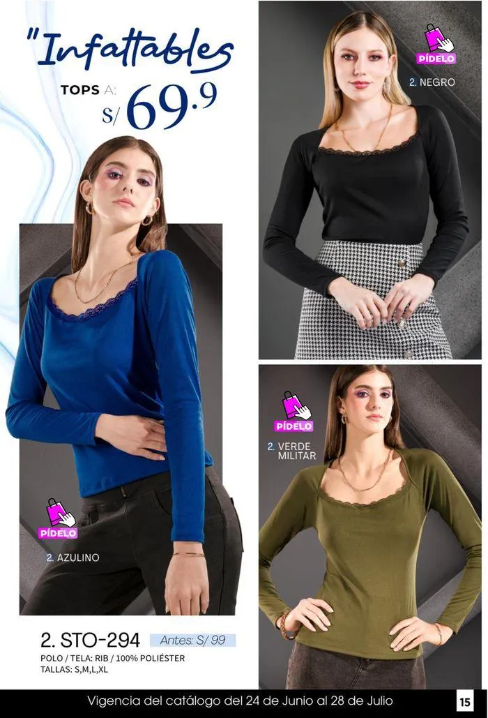 Catalogo de SOKSO TEXTIL & ACCESORIOS  24 de junio al 28 de julio 2024 - Pag 15