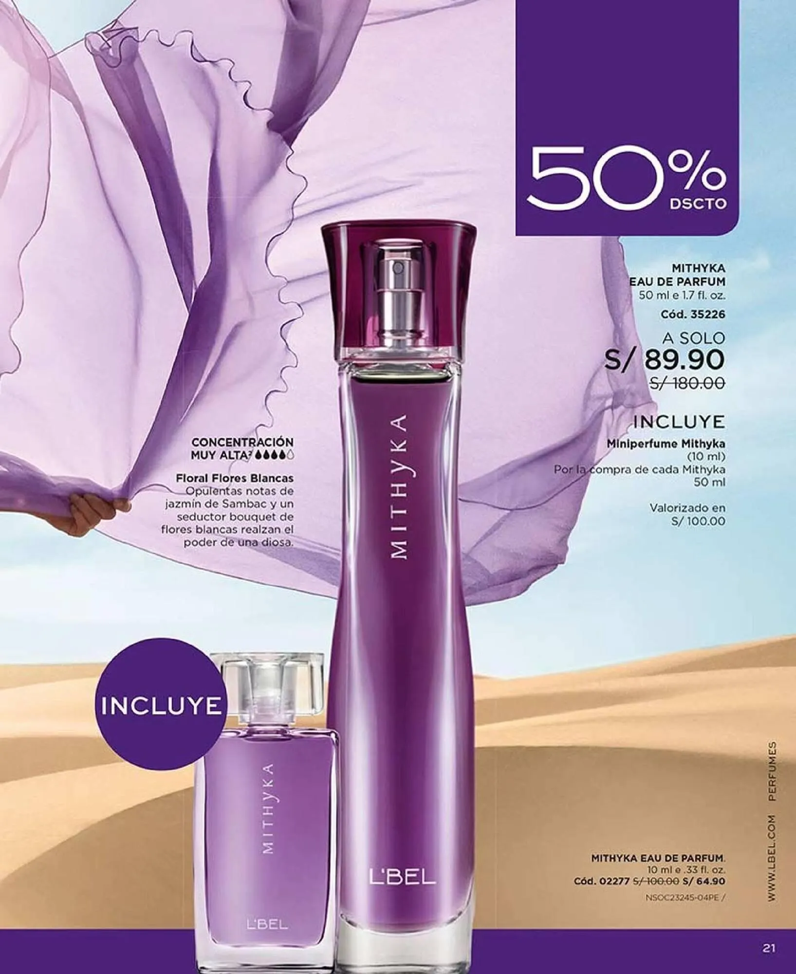 Catalogo de Catálogo L'Bel 17 de setiembre al 31 de octubre 2025 - Pag 21