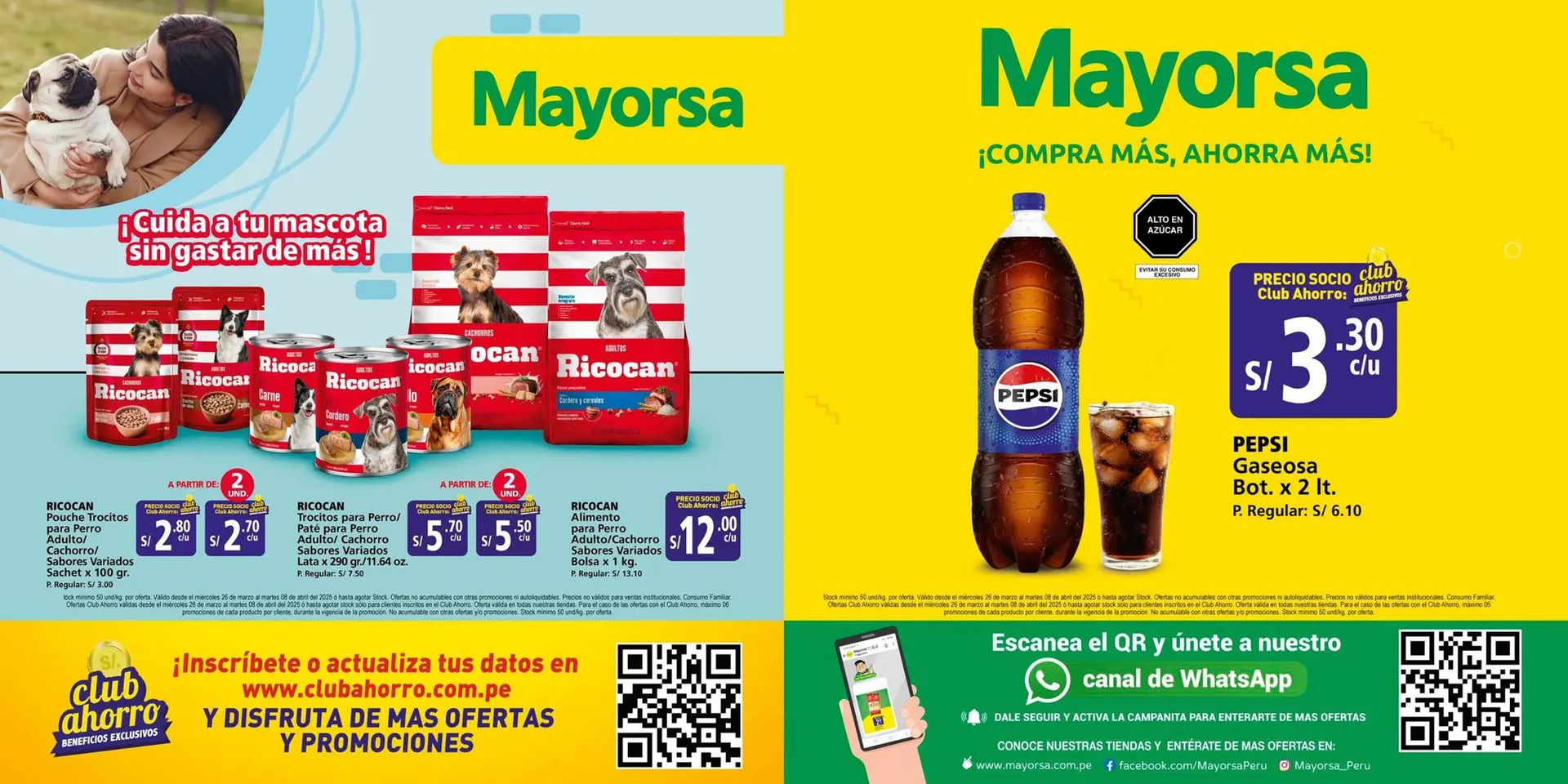Catalogo de Catálogo Mayorsa 26 de marzo al 8 de abril 2025 - Pag 1