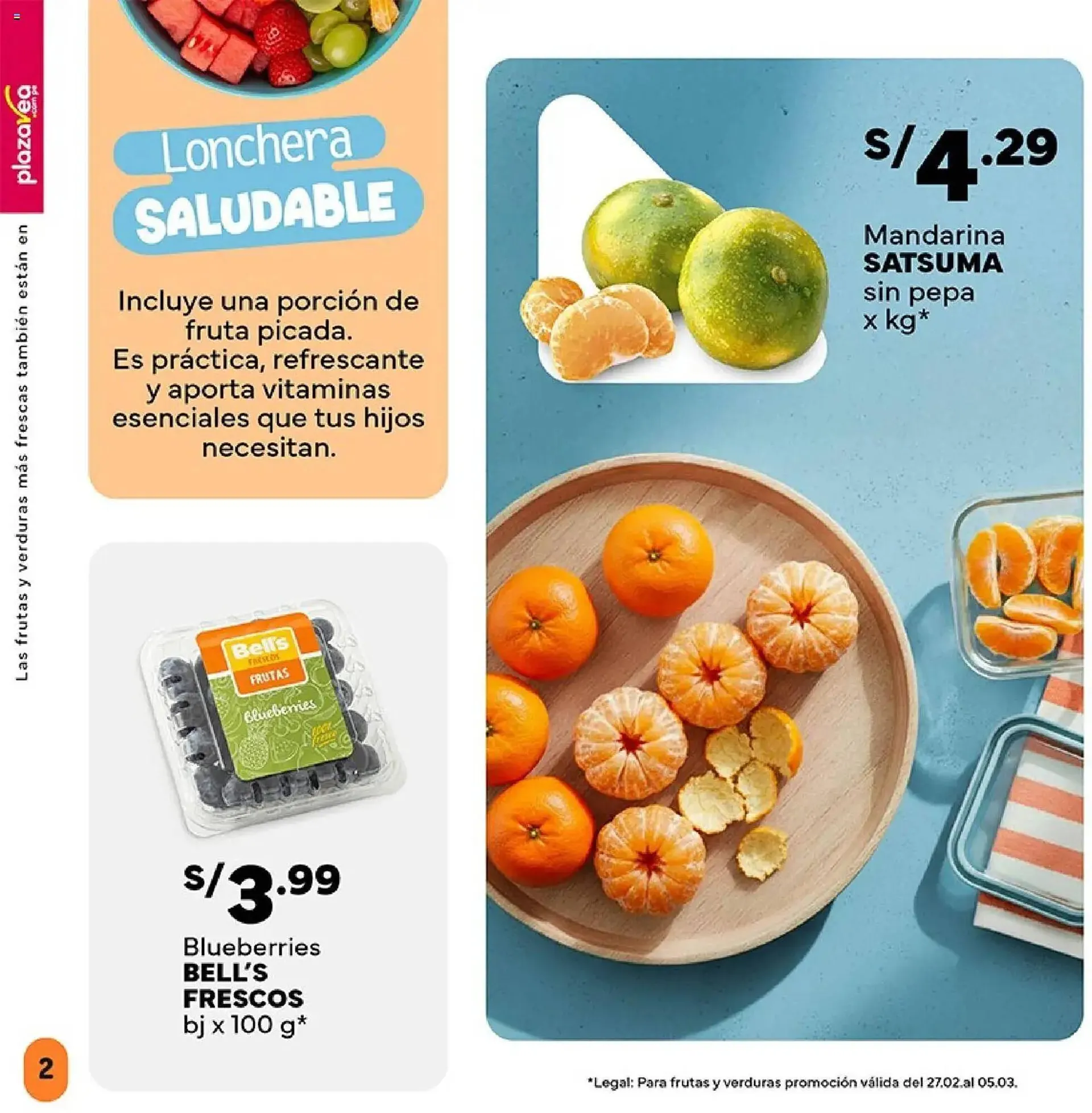 Catalogo de Catálogo Plaza Vea 27 de febrero al 16 de marzo 2026 - Pag 2