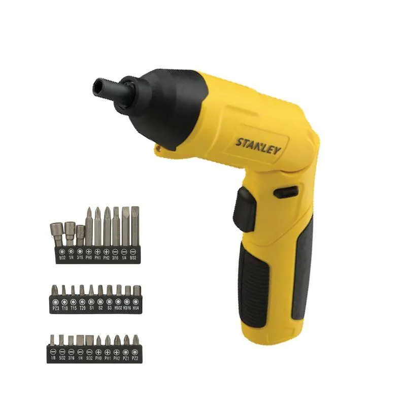 ATORNILLADOR INALÁMBRICO 4V+ 30 ACCESORIOS, SCS4K-B2 STANLEY