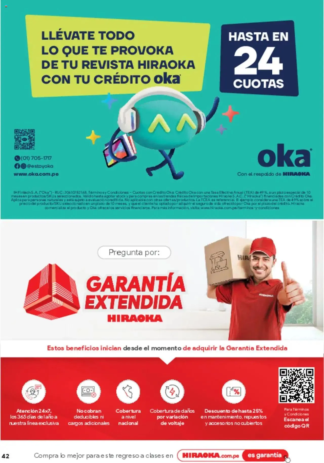 Catalogo de Hiraoka - De vuelta a clases 8 de marzo al 31 de marzo 2025 - Pag 42