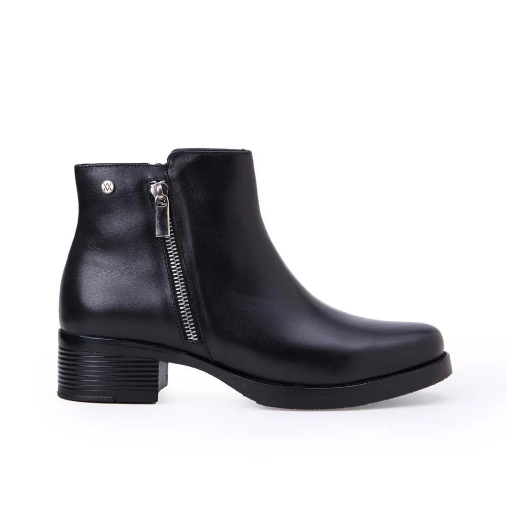 Botín Jodhpur Casual SOFI-2543 Negro Viale Cuero