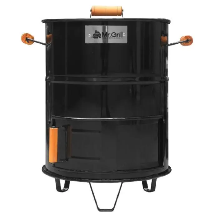 Mini Cilindro Ahumador Mr. Grill Fierro