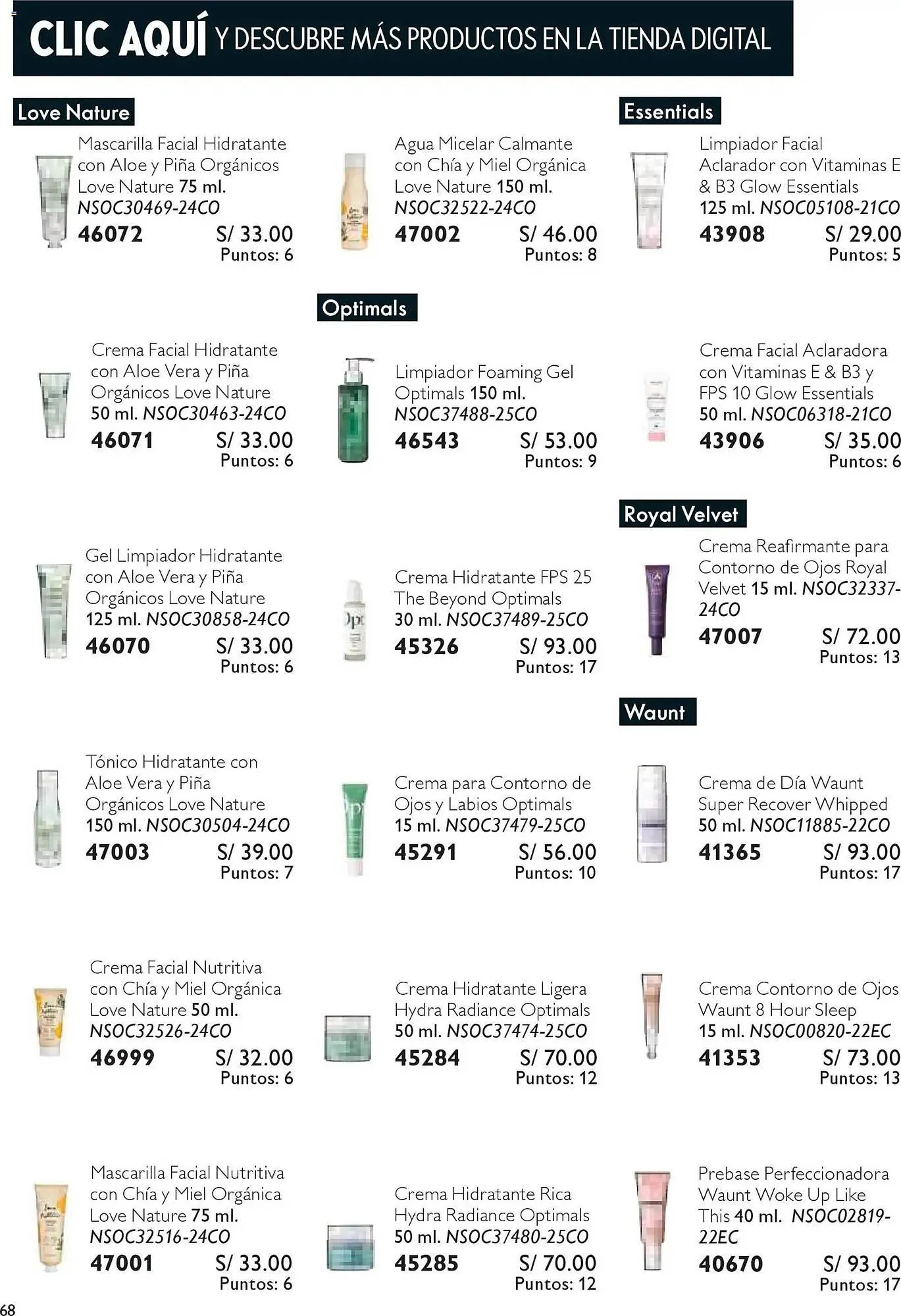 Catalogo de Catálogo Oriflame 15 de noviembre al 6 de diciembre 2025 - Pag 68