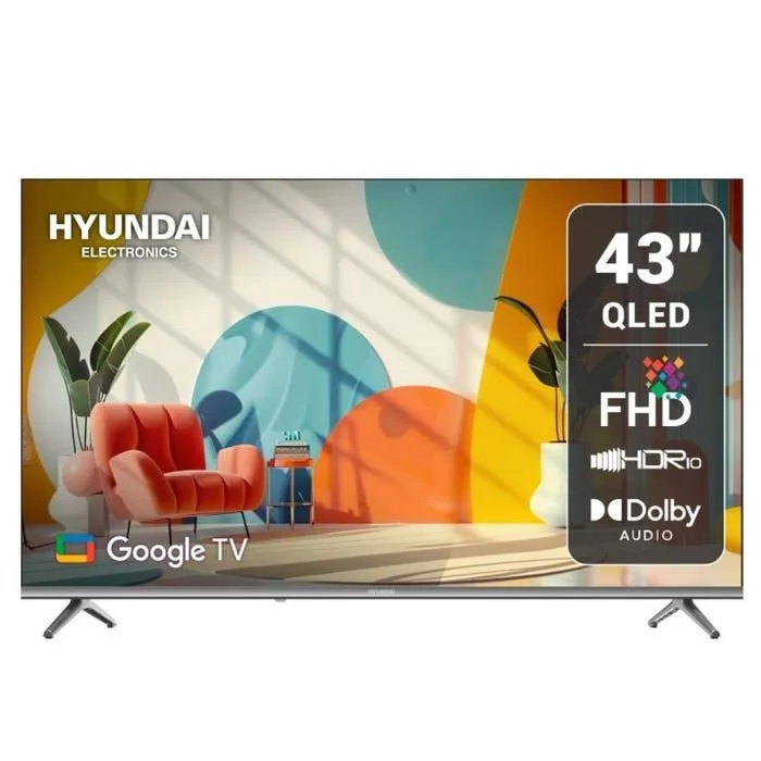 TV Hyundai 43" QLED Google TV HYLED4326QG
