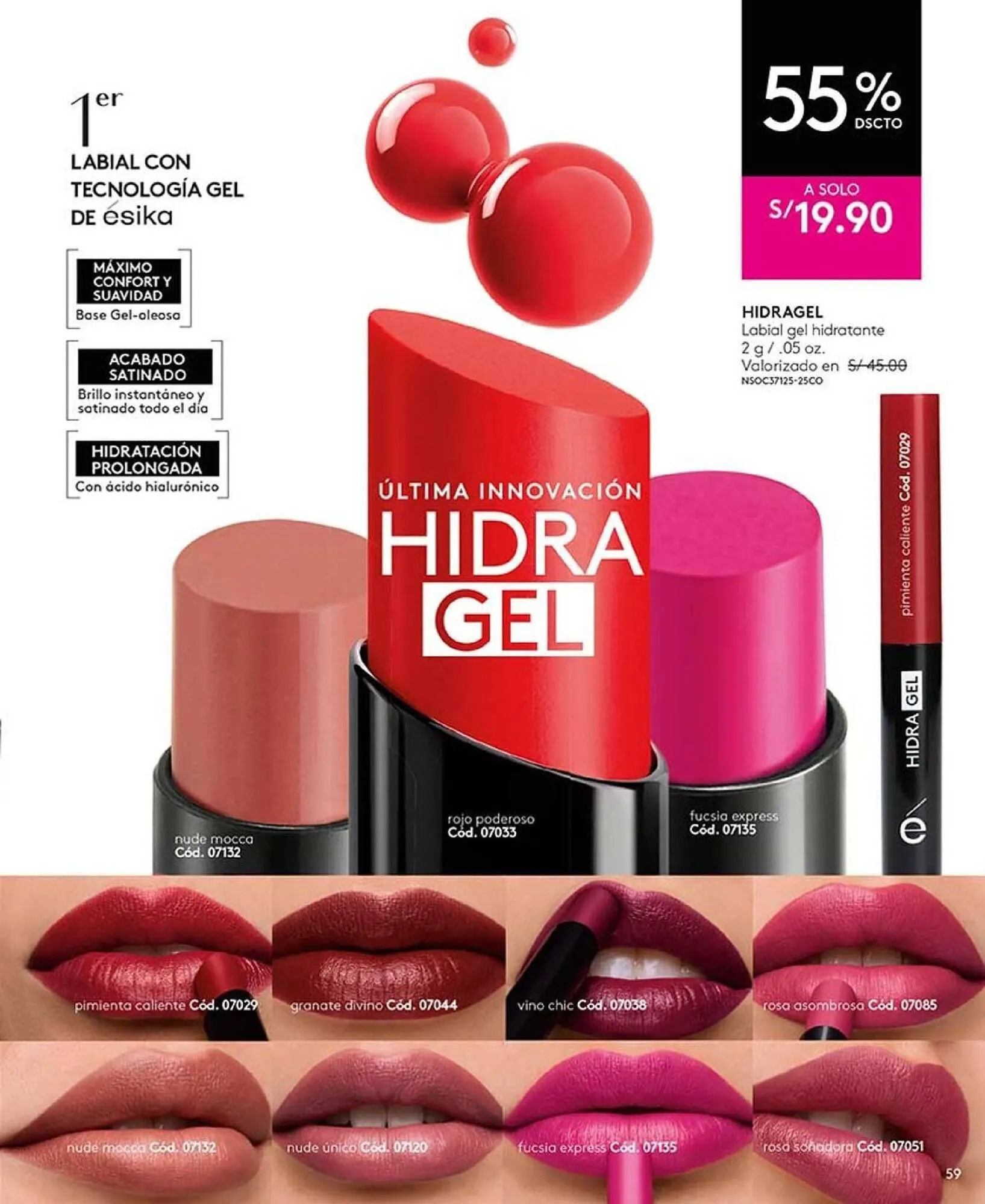 Catalogo de Catálogo Ésika 1 de enero al 1 de enero 2026 - Pag 59