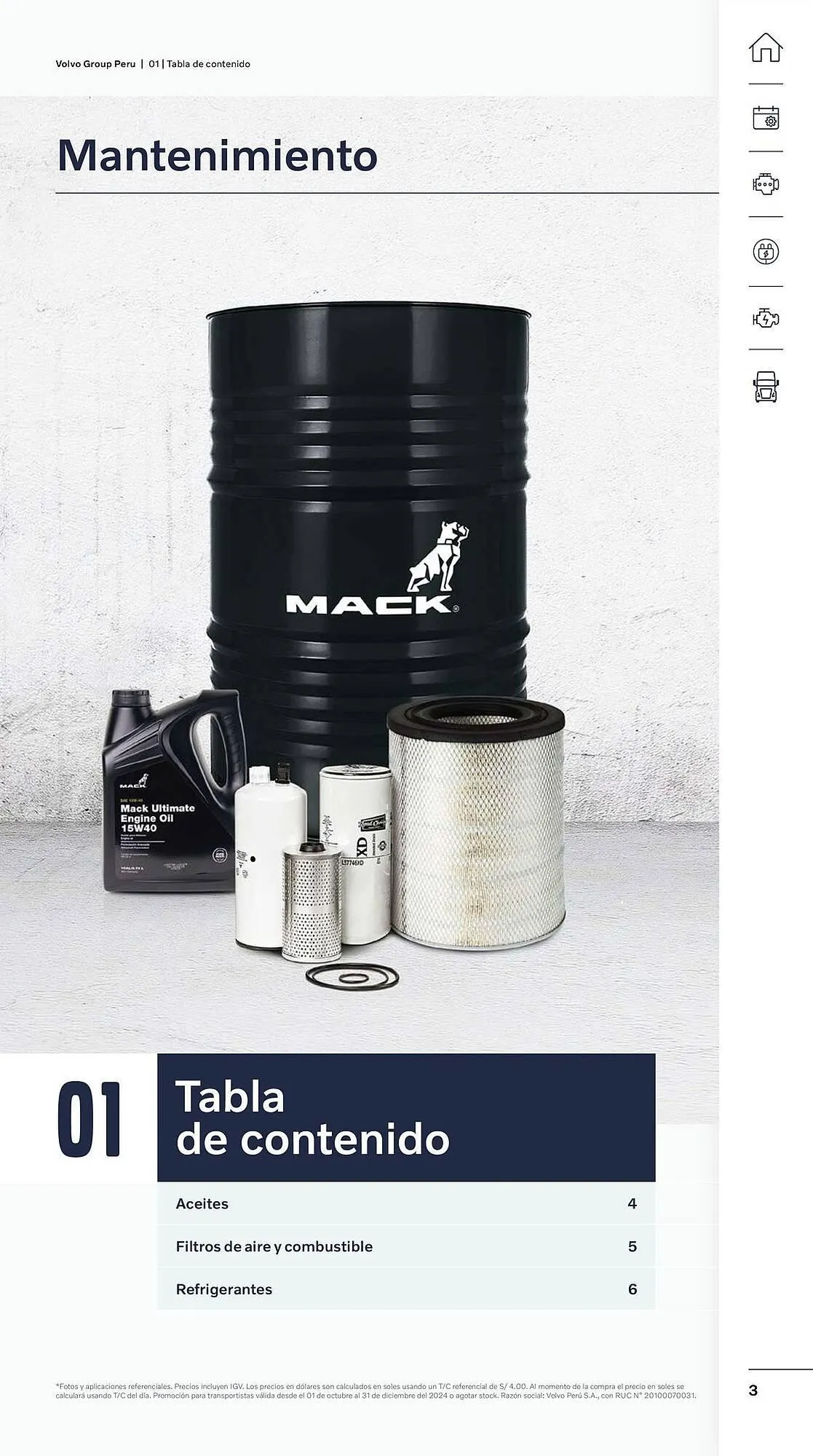 Catalogo de Catálogo Volvo 29 de octubre al 31 de diciembre 2024 - Pag 3