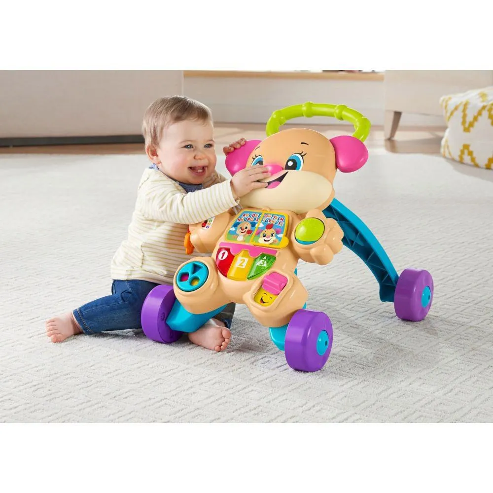 Andador Para Bebe Fisher Price Frd08 Ríe Y Aprende Hermanita