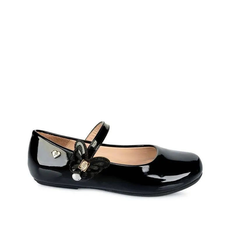 Zapato Ballerina Casual MADIS-2518 Negro Piazza Kids