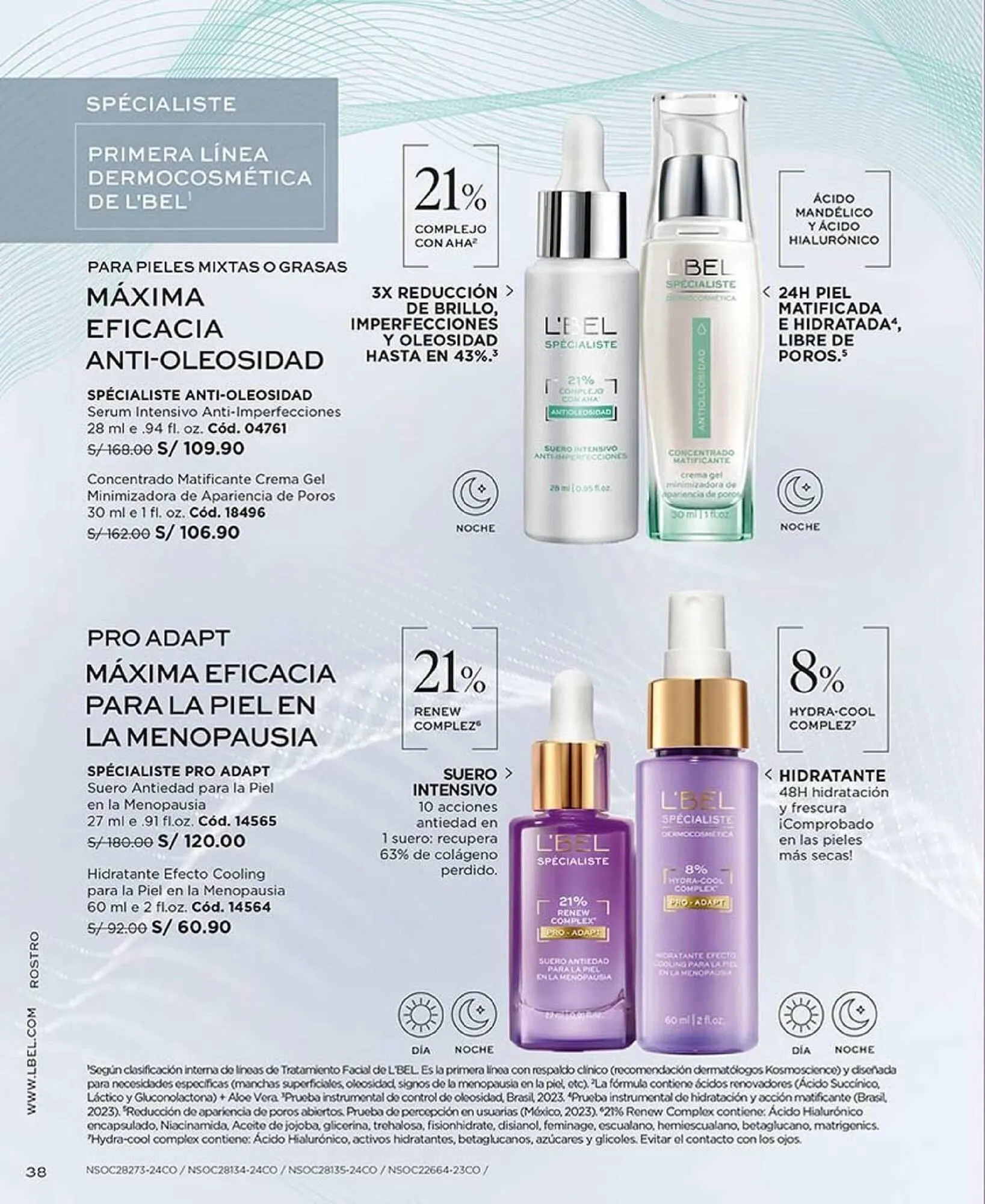 Catalogo de Catálogo L'Bel 15 de abril al 15 de mayo 2025 - Pag 38