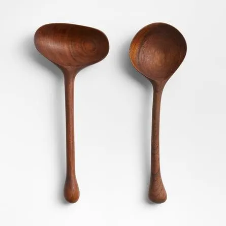Set De Utensilios Dua De Madera Para Servir