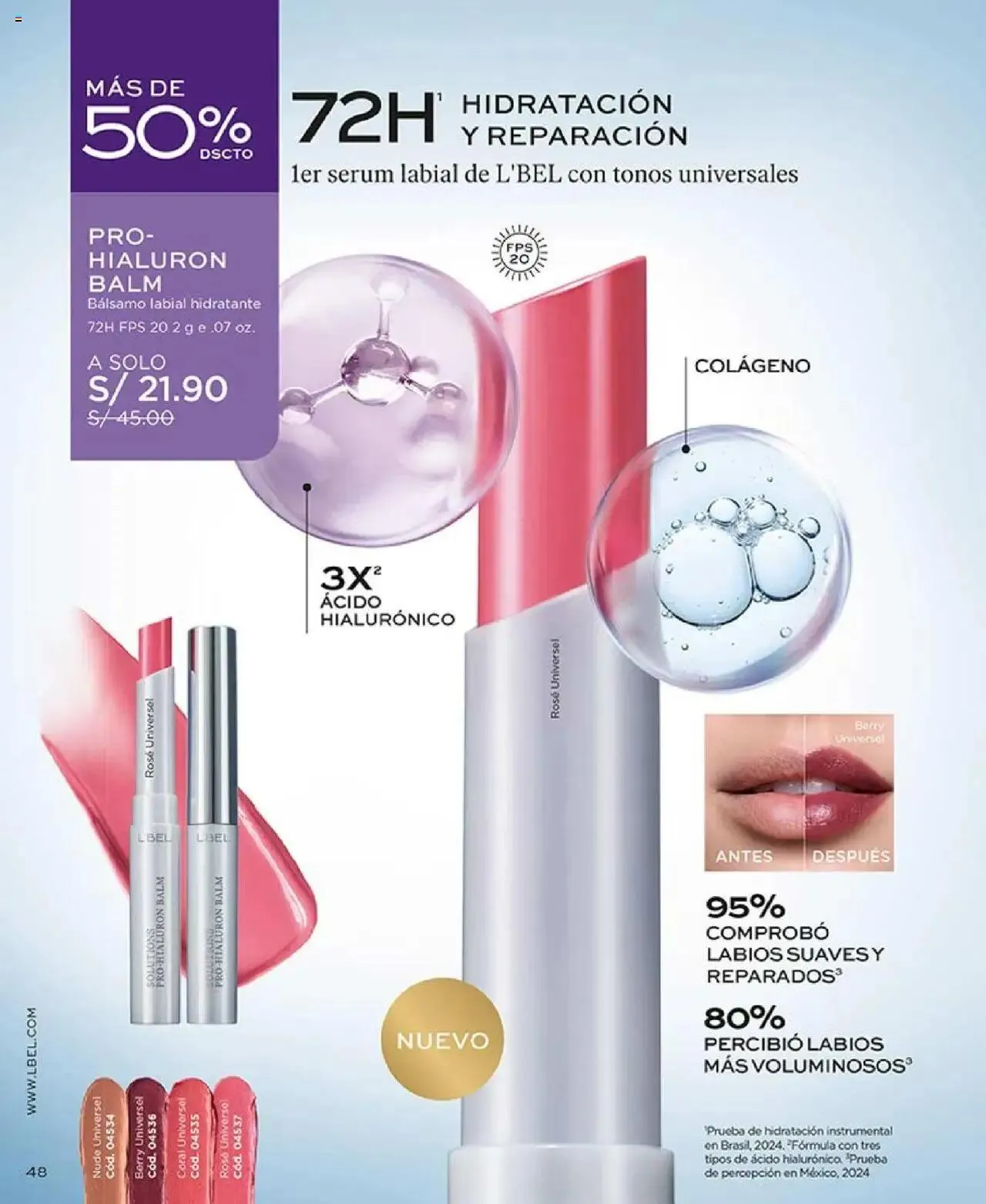 Catalogo de L'Bel - Campaña 07 24 de marzo al 30 de abril 2025 - Pag 47