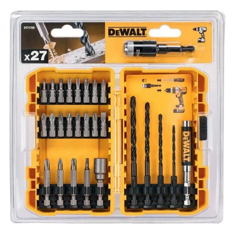 Set de Brocas Plus Rápida Carga 27 Piezas DT71700-QZ Dewalt