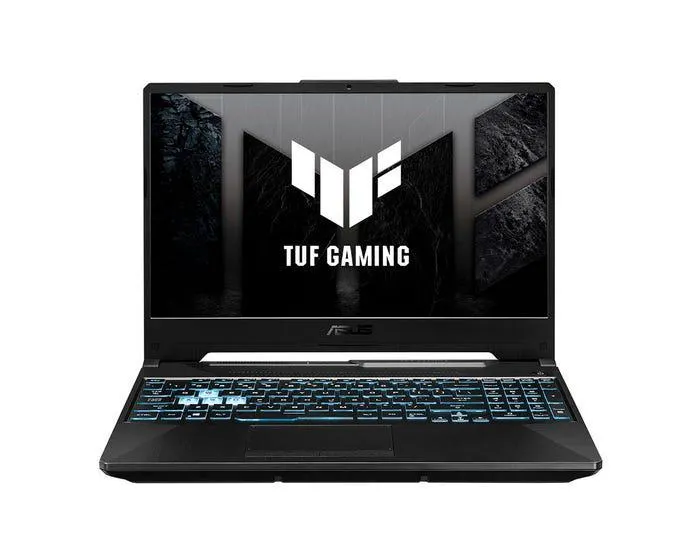 Laptop Gamer Asus TUF F15 de 15.6", modelo FX506HC-HN111W, tarjeta gráfica GeForce RTX 3050, procesador Intel Core i5-11400H, 8GB RAM, 512GB de disco sólido, cámara web 720HD, entrada USB, HDMI, RJ45 y tipo C, Windows 11, Wifi, Bluetooth 5.3, para Gamers.