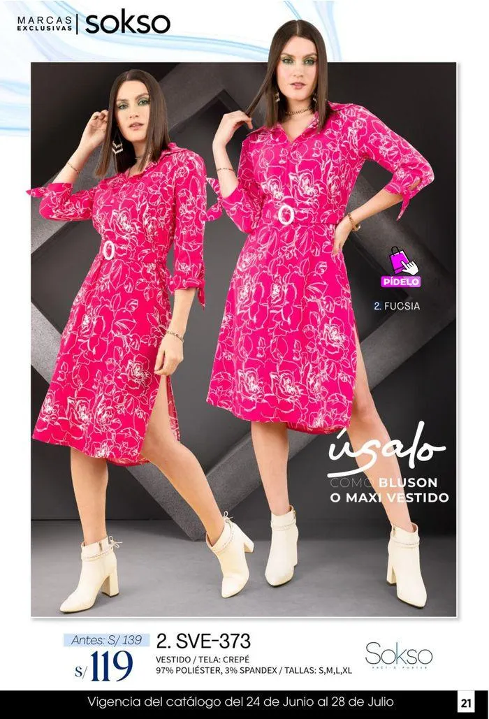 Catalogo de SOKSO TEXTIL & ACCESORIOS  24 de junio al 28 de julio 2024 - Pag 21