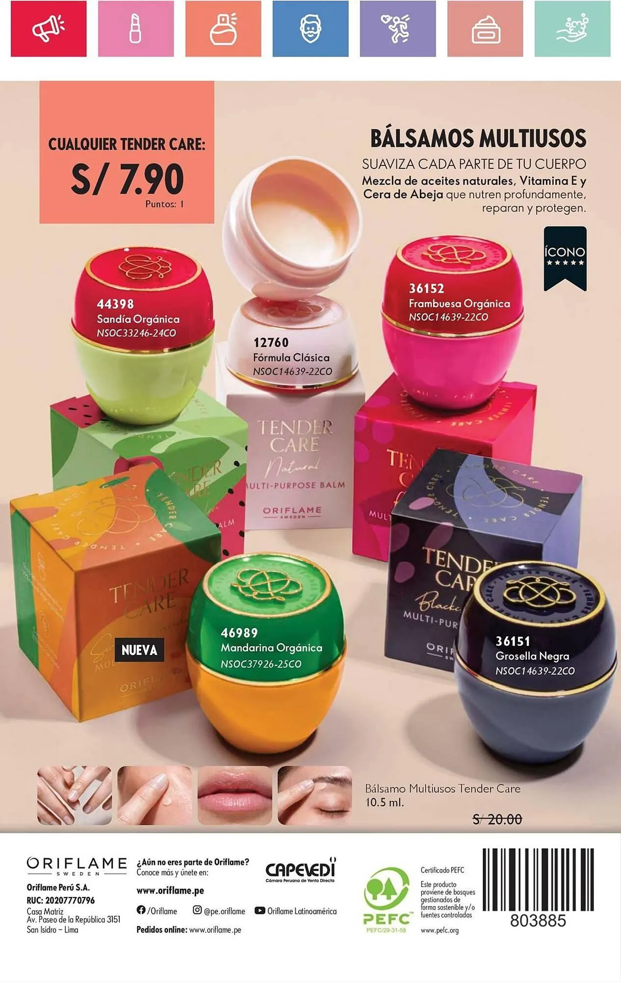 Catalogo de Catálogo Oriflame 23 de agosto al 12 de setiembre 2025 - Pag 132