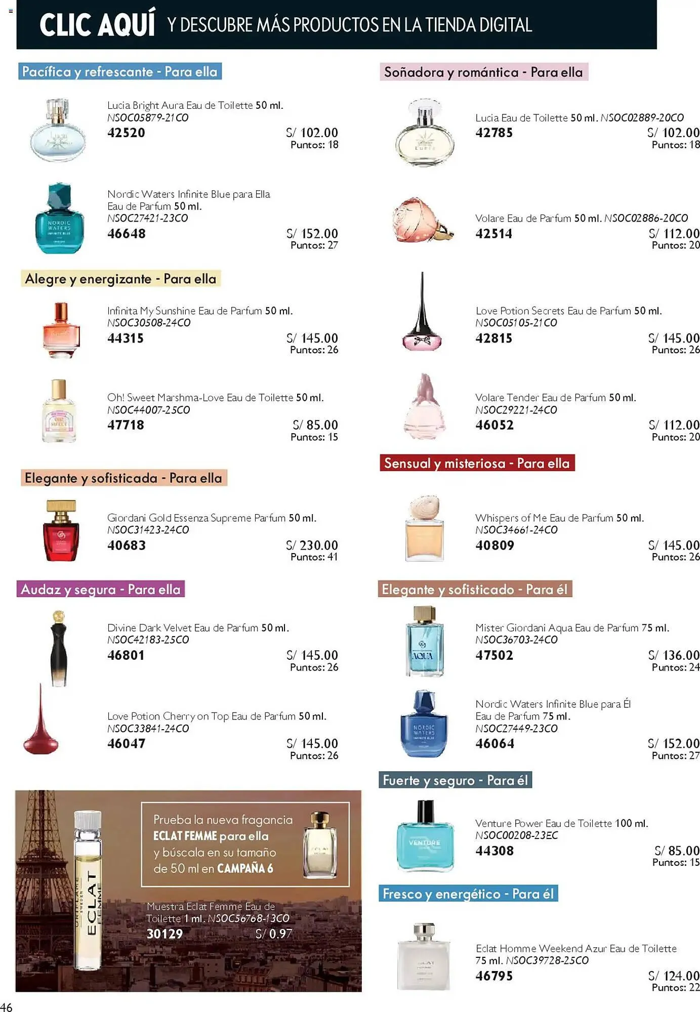 Catalogo de Catálogo Oriflame 28 de marzo al 18 de abril 2026 - Pag 46