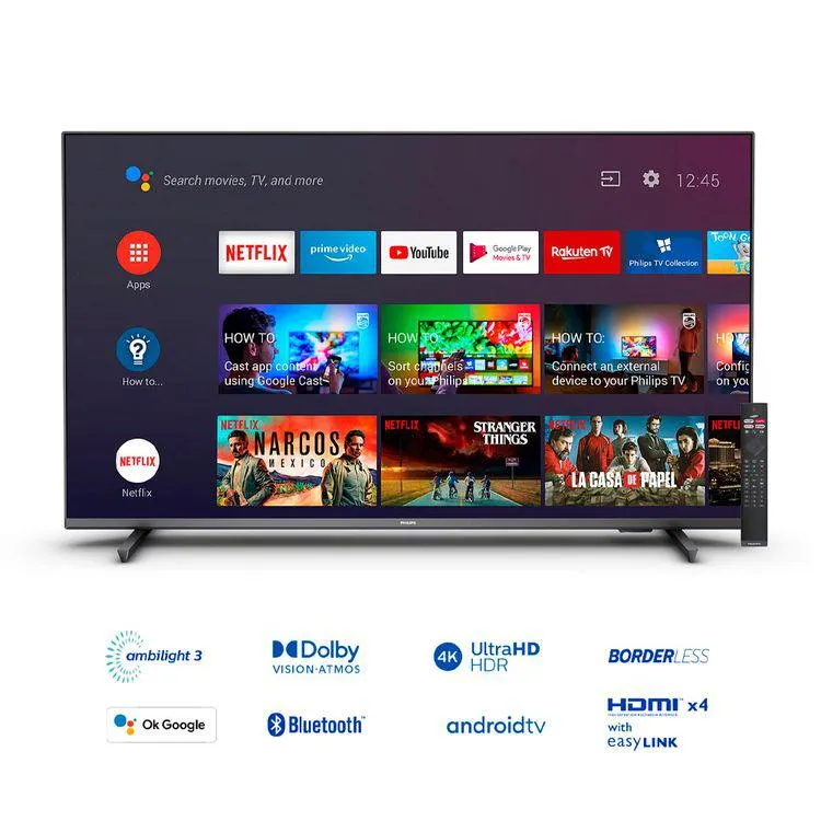 TV Led Philips Ambilight Ultra Hd 65 Pulgadas