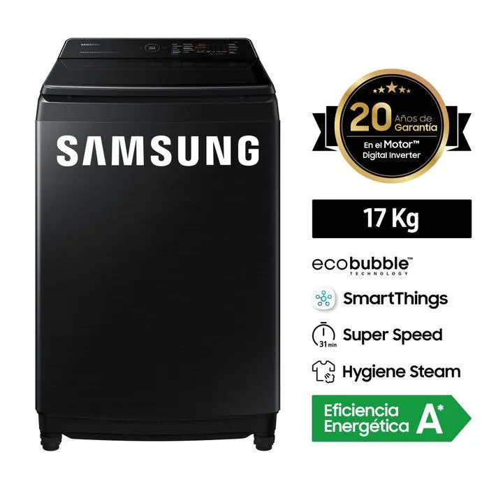 Lavadora Samsung Bubble Smart 17KG WA17CG6886BV