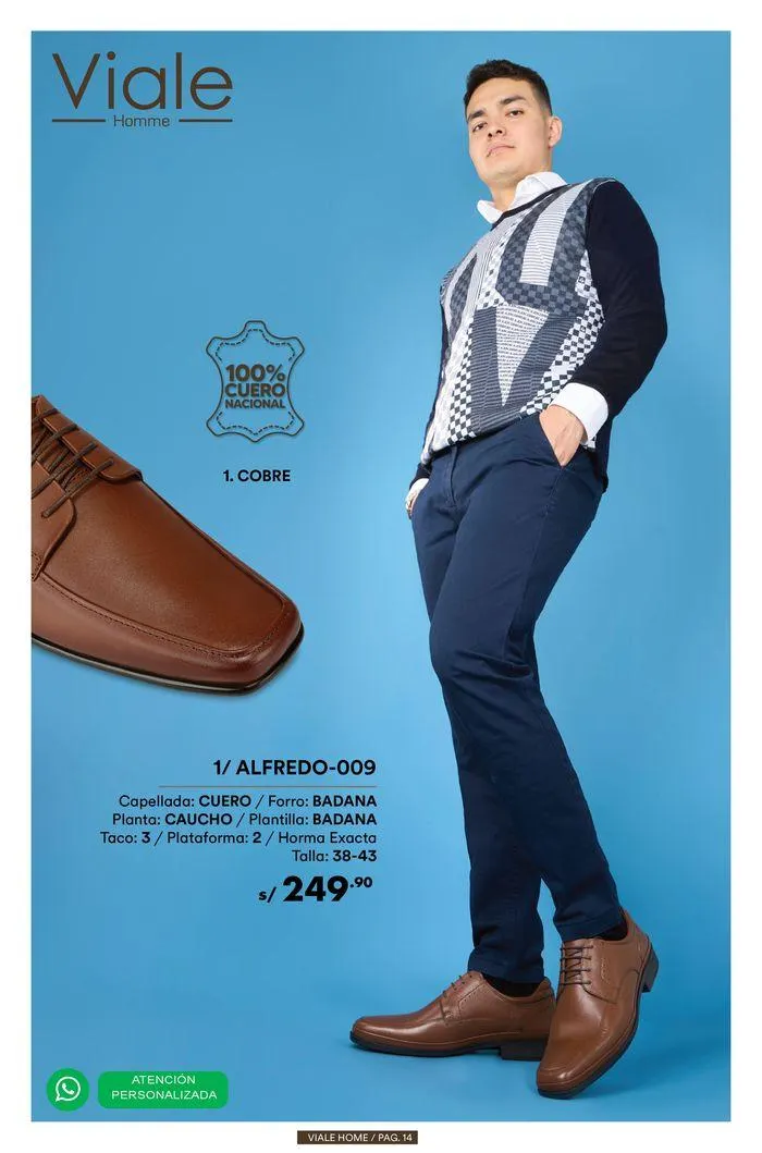 Catalogo de Calzados de Caballeros  11 de julio al 31 de julio 2024 - Pag 14