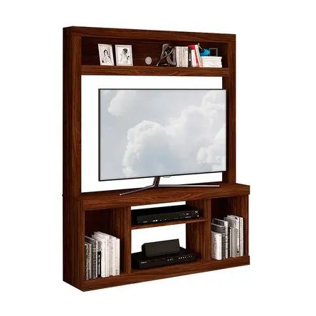 Centro de entretenimiento San Lorenzo 52" Politorno MDP Imbuia