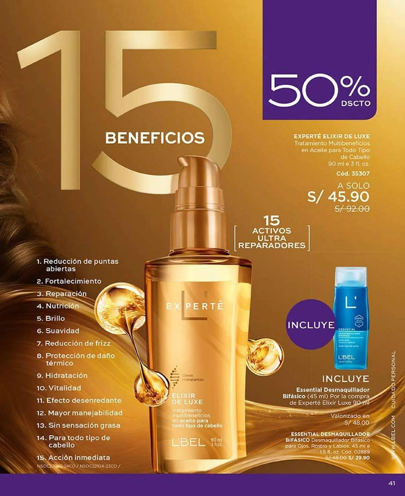 Catalogo de Catálogo L'Bel 1 de marzo al 31 de marzo 2026 - Pag 41