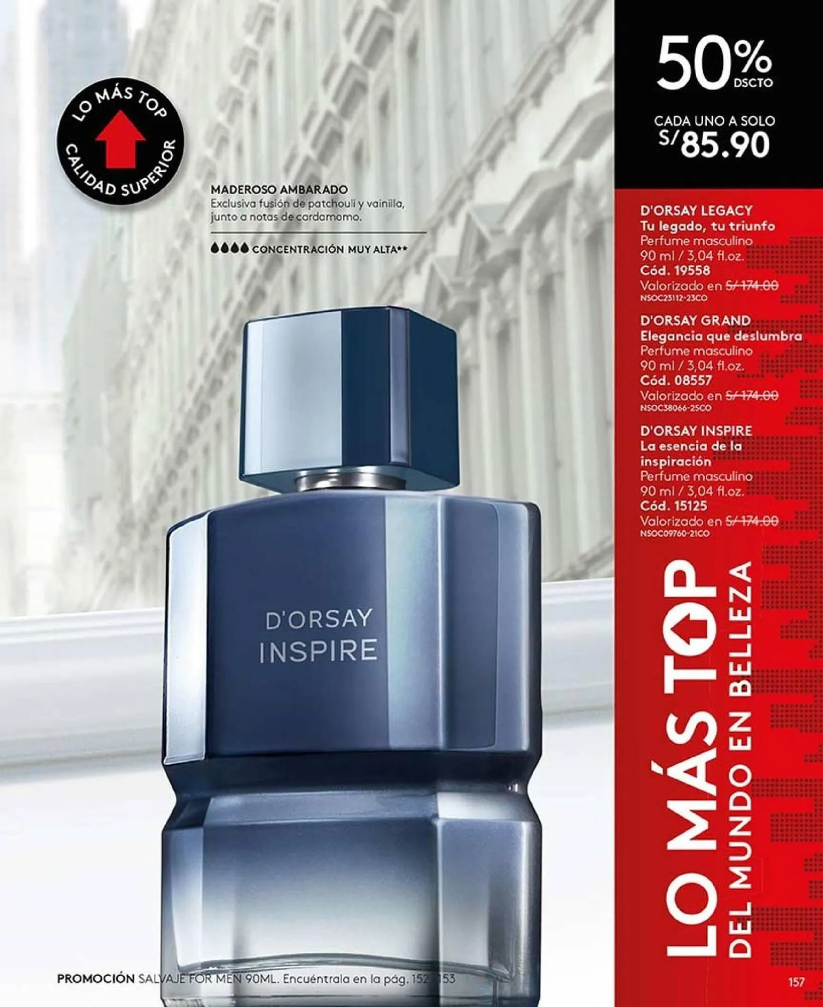 Catalogo de Catálogo Ésika 1 de mayo al 31 de mayo 2026 - Pag 157