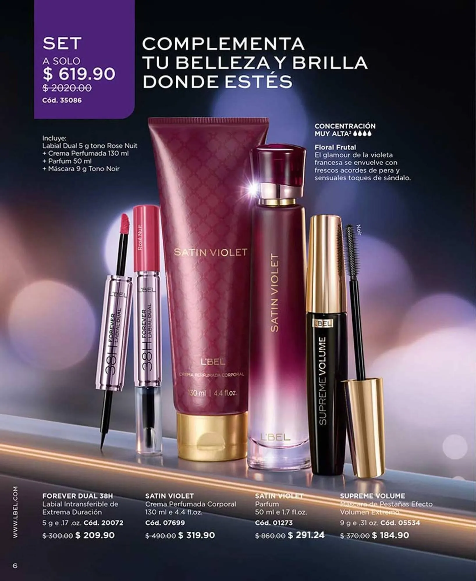 Catalogo de Catálogo L'Bel 23 de julio al 9 de agosto 2025 - Pag 6