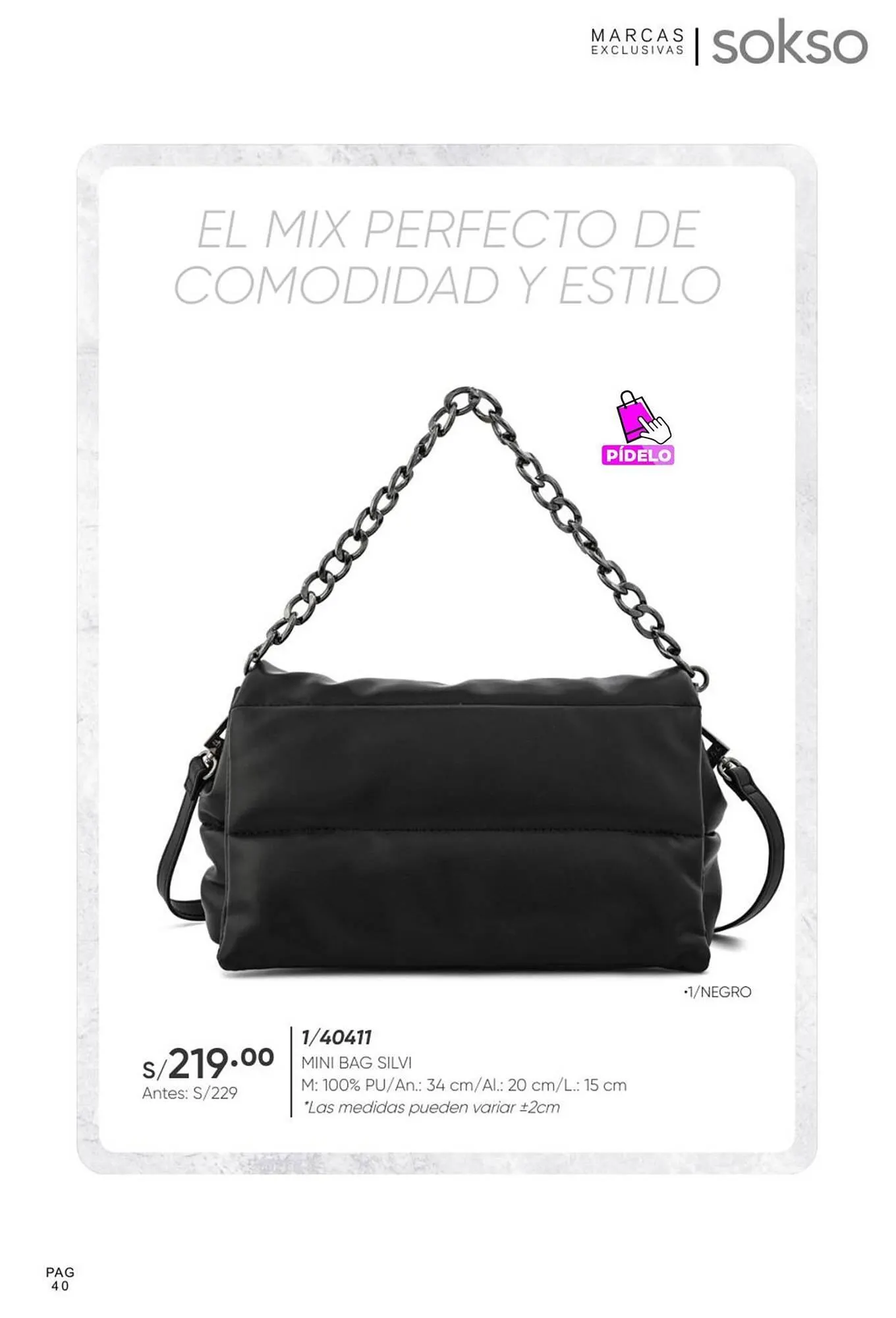 Catalogo de Catálogo Sokso 18 de agosto al 7 de setiembre 2025 - Pag 40