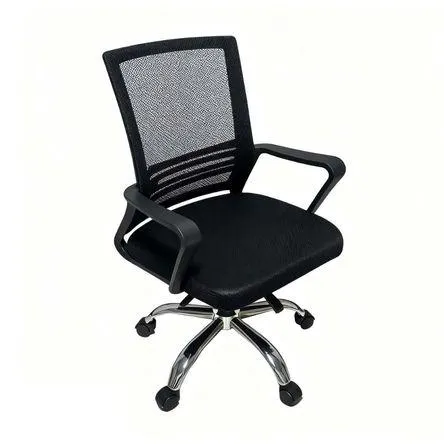 Silla de oficina giratoria Niza Negro Orange