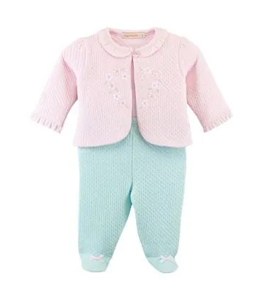 Conjunto Chaqueta, Polo y Pantalón Acolchado | Colección Rose Garden