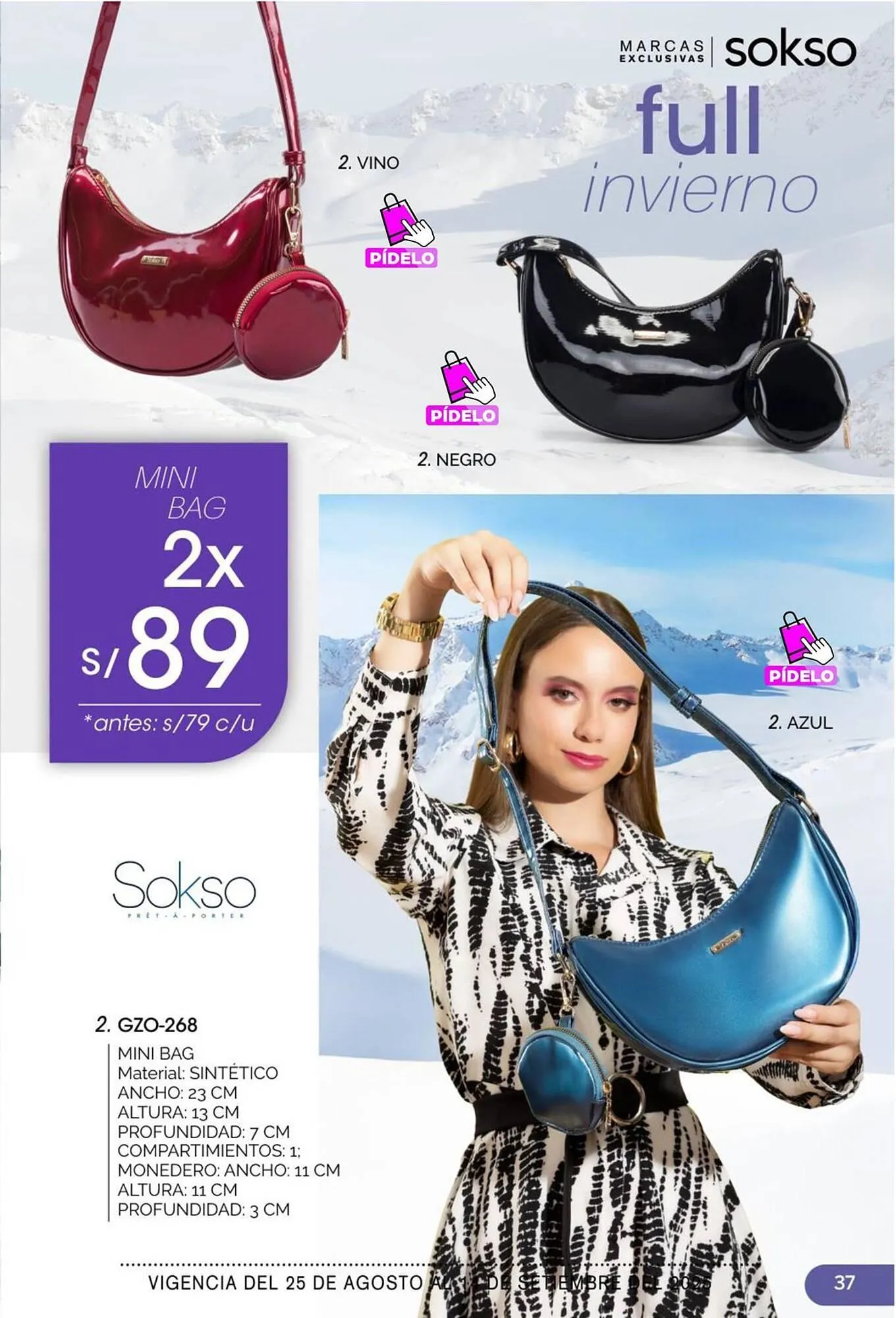 Catalogo de Catálogo Sokso 25 de agosto al 14 de setiembre 2025 - Pag 37