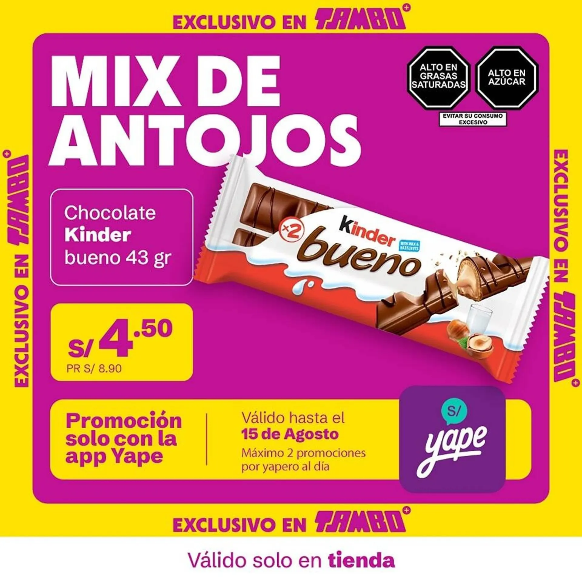 Catalogo de Catálogo Tambo 13 de agosto al 15 de agosto 2024 - Pag 1