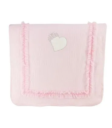 Manta con Bobos y Bordado | Colección Little Queen