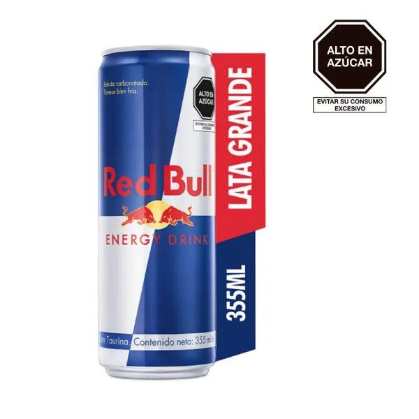 Bebida Energizante Red Bull Regular Lata x 355ml