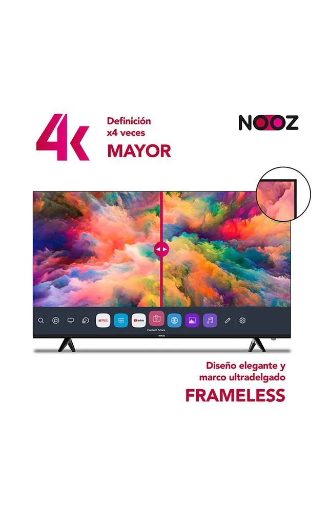 TV NOOZ 55" 4K UHD Smart WebOS N5521UK6XWIP