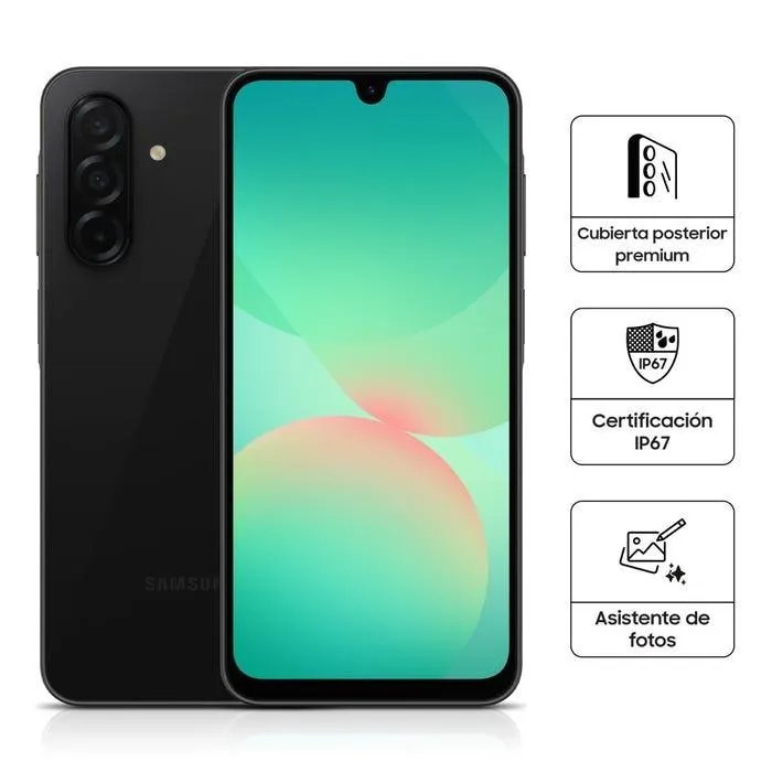 Celular Samsung Galaxy A26 5G 128GB 6GB 6.7" Negro