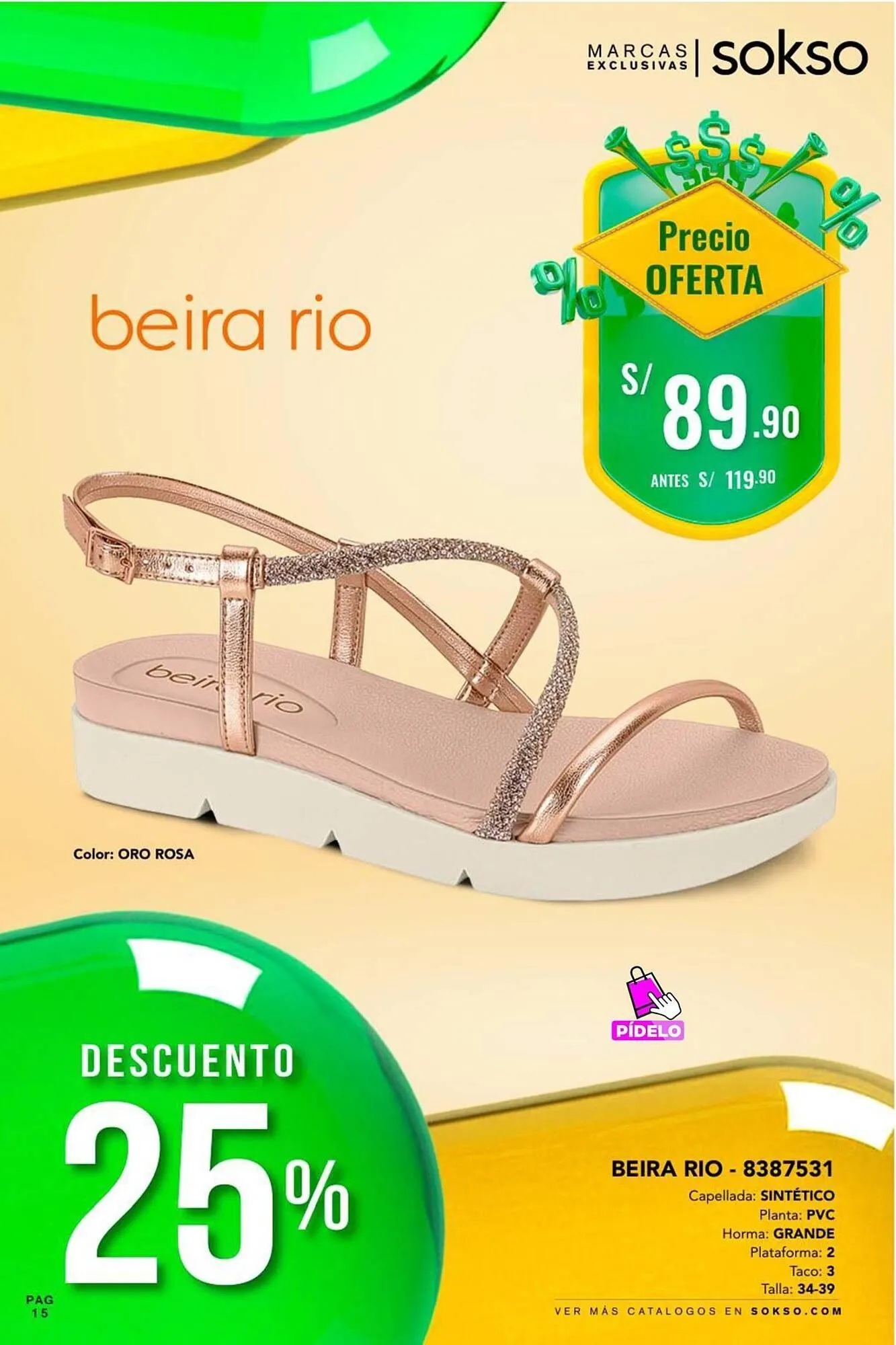 Catalogo de Catálogo Sokso 10 de abril al 20 de abril 2025 - Pag 15