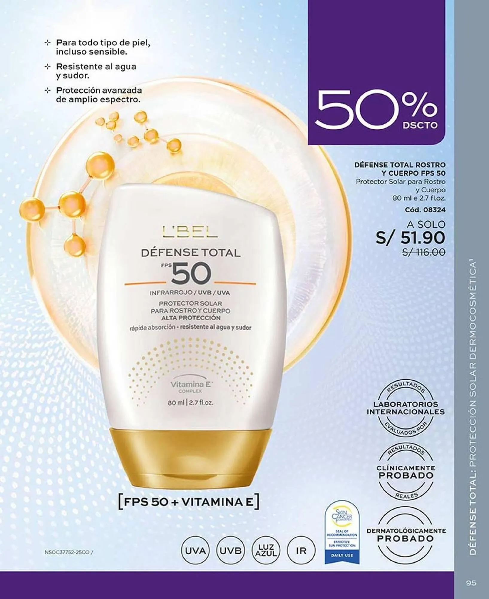 Catalogo de Catálogo L'Bel 17 de setiembre al 31 de octubre 2025 - Pag 95