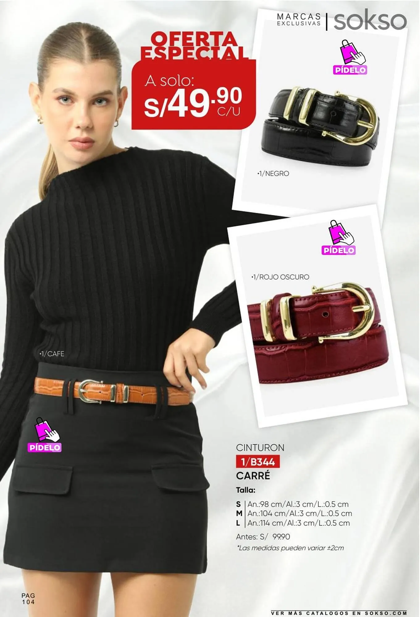 Catalogo de Catálogo Sokso 14 de julio al 3 de agosto 2025 - Pag 104