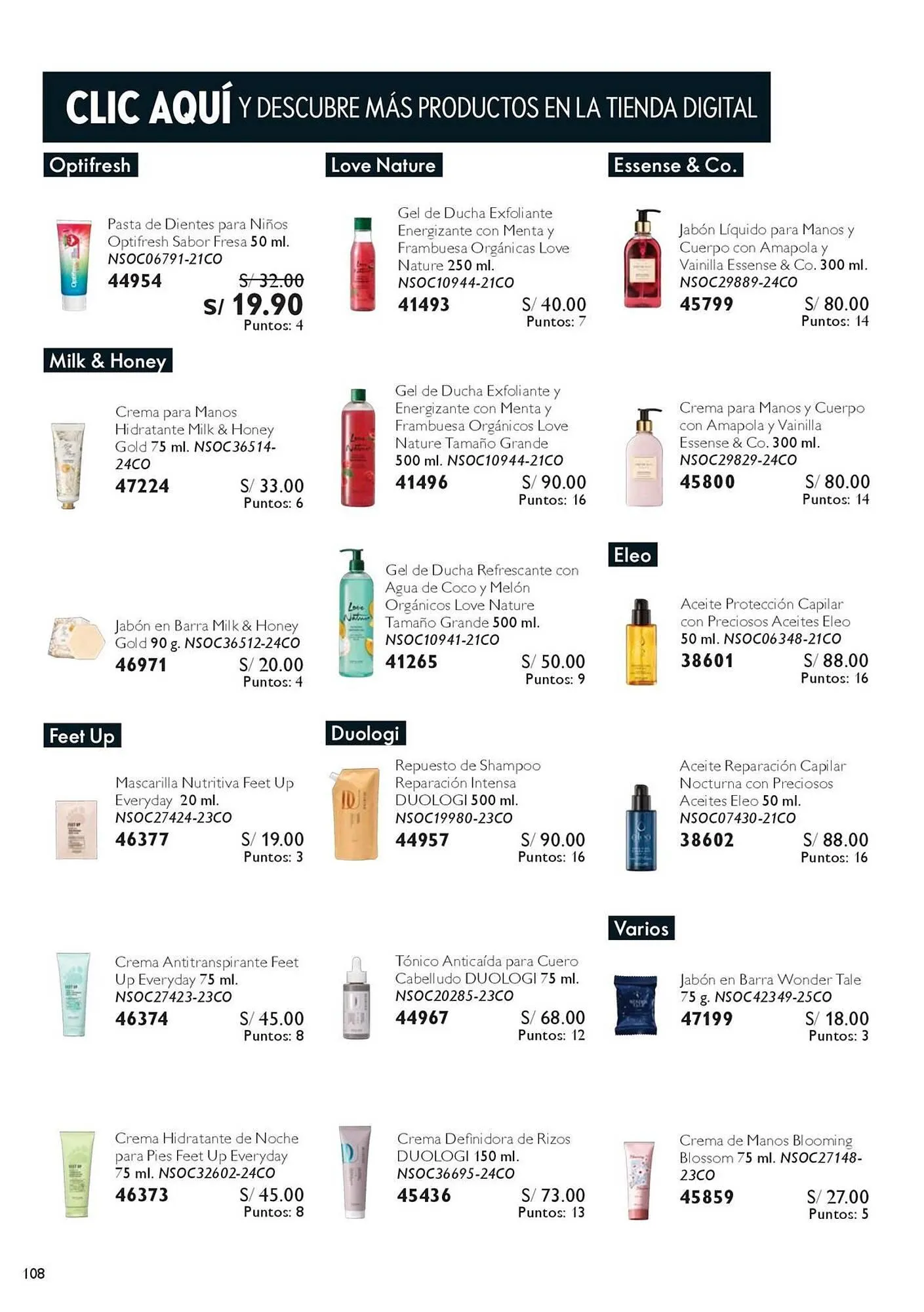 Catalogo de Catálogo Oriflame 14 de febrero al 6 de marzo 2026 - Pag 108