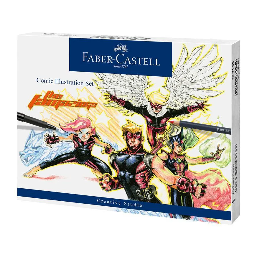 Set De Ilustración De Comics Faber-Castell