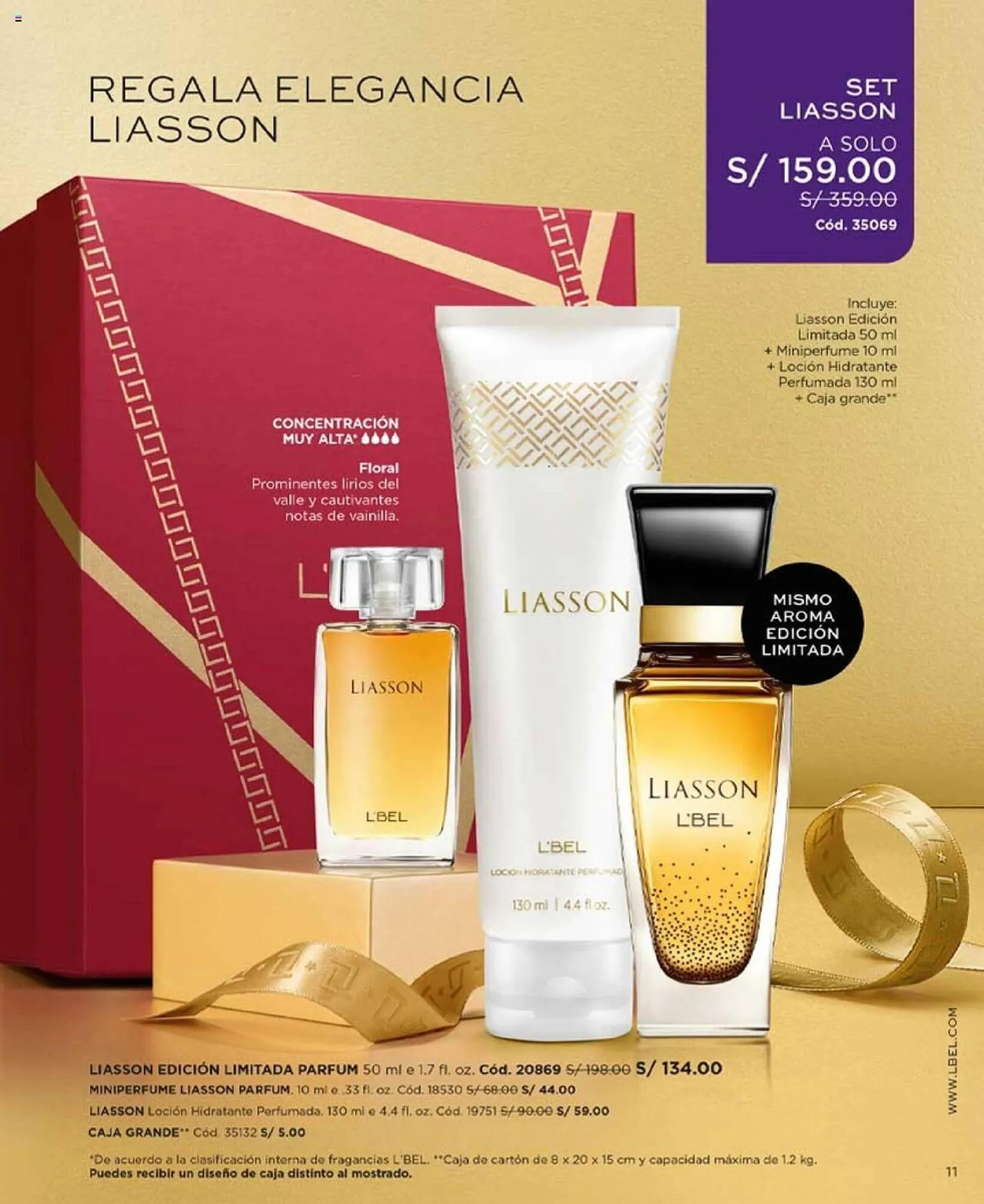 Catalogo de Catálogo L'Bel 3 de diciembre al 31 de diciembre 2023 - Pag 11