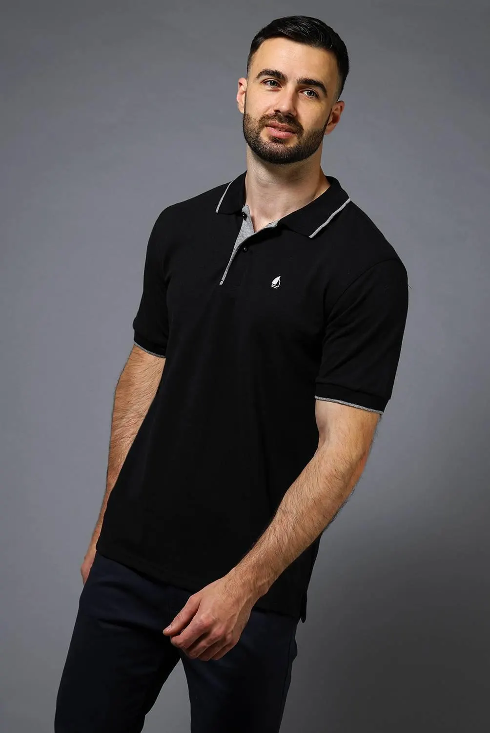 Polo Manga Corta Hombre Newport