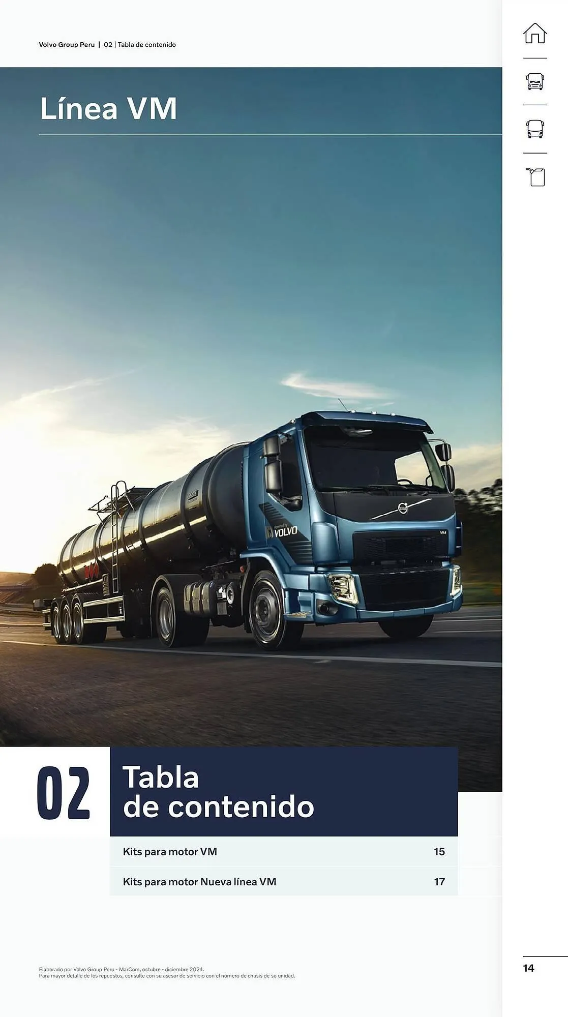 Catalogo de Catálogo Volvo 29 de octubre al 31 de diciembre 2024 - Pag 14