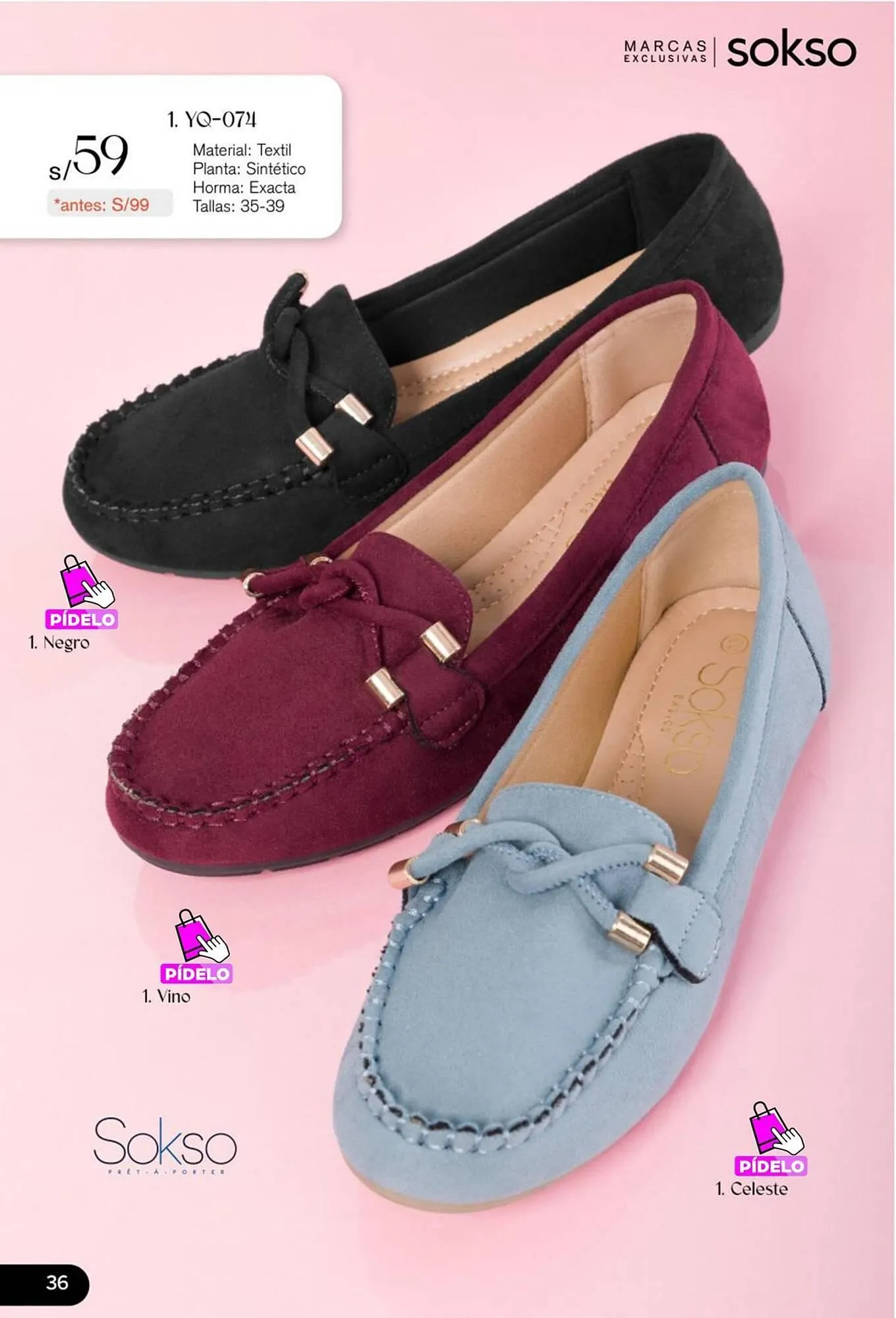 Catalogo de Catálogo Sokso 25 de setiembre al 2 de noviembre 2025 - Pag 36